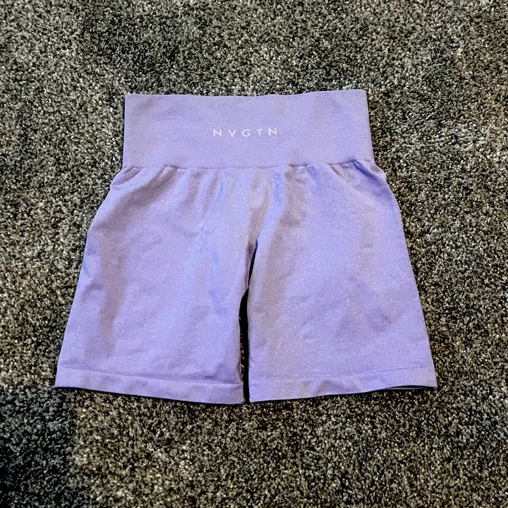 NVGTN lavender contour shorts, Size XS, Never worn